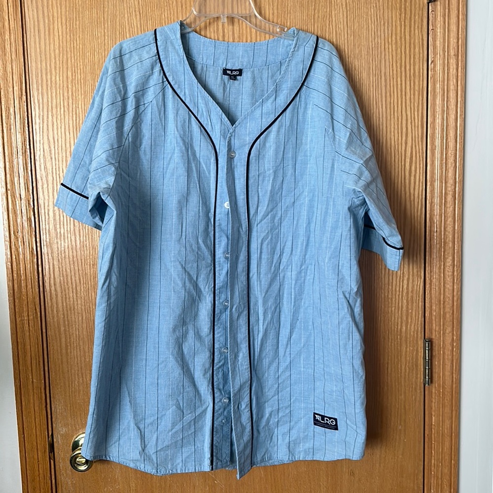 LRG baseball button down